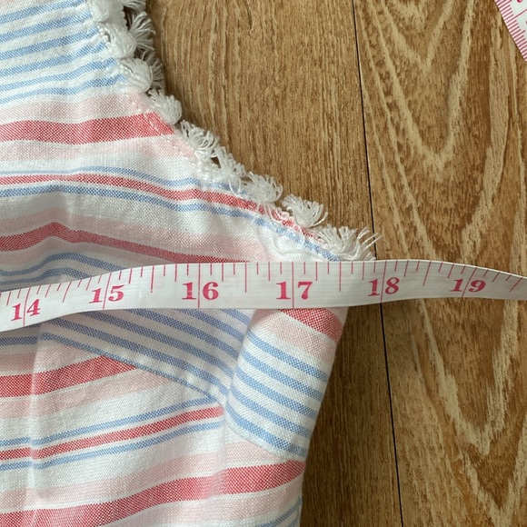 Vineyard Vines striped Tassled Jumpsuit. Size-8 - Picture 8 of 10